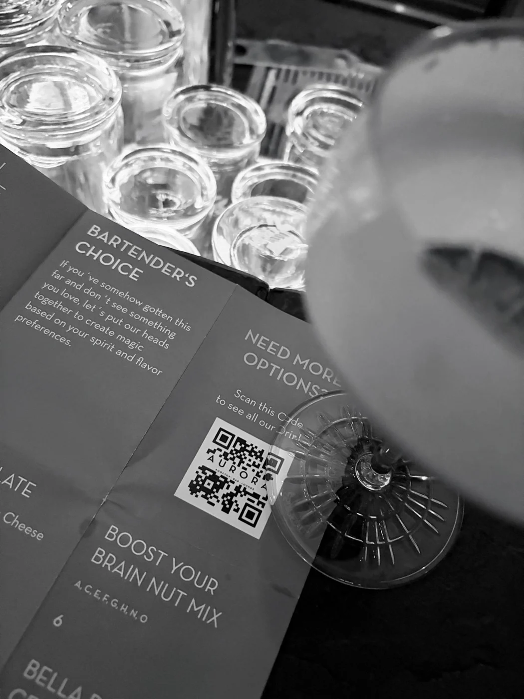 Bartender’s Choice auf der Karte